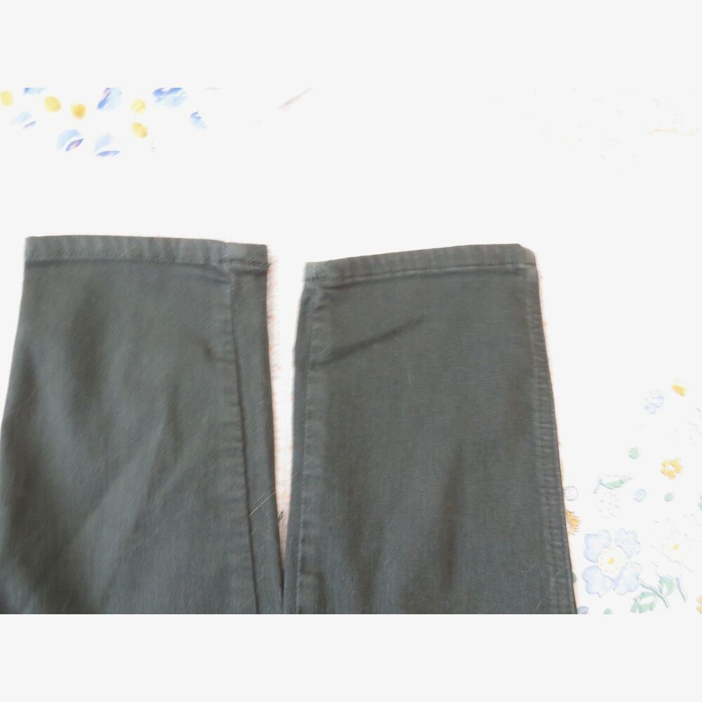 Kut MIA High Rise Fab Ab Toothpick Skinny Jeans Forest Green 12 EUC - Picture 5 of 8